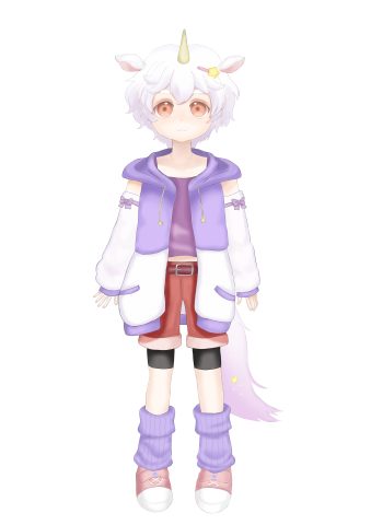 模写ユニコーン